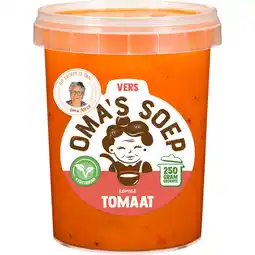 Albert Heijn Oma's Soep romige tomaat aanbieding