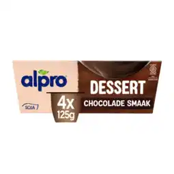 Albert Heijn Alpro Dessert donkere chocolade smaak aanbieding