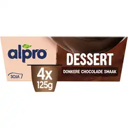 Albert Heijn Alpro Dessert donkere chocolade smaak aanbieding