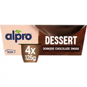 Albert Heijn Alpro Dessert donkere chocolade smaak aanbieding