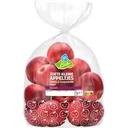 Albert Heijn AH Biologisch Zoete kleine appeltjes aanbieding