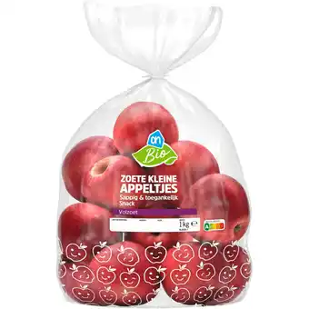 Albert Heijn AH Biologisch Zoete kleine appeltjes aanbieding