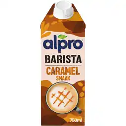 Albert Heijn Alpro Barista caramel smaak aanbieding