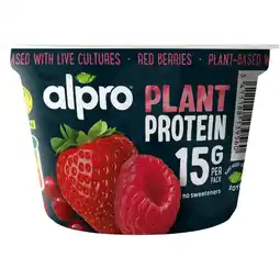 Albert Heijn Alpro Protein red berries aanbieding