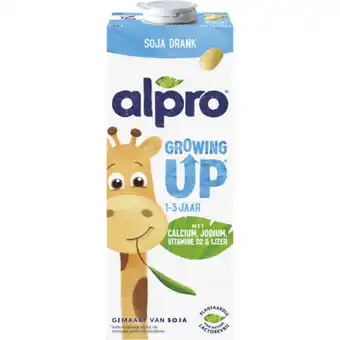 Albert Heijn Alpro Groeidrink soya 1-3+ jaar aanbieding