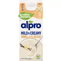 Albert Heijn Alpro Mild & creamy vanille smaak aanbieding