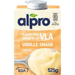 Albert Heijn Alpro Plantaardige variatie vla vanillesmaak aanbieding