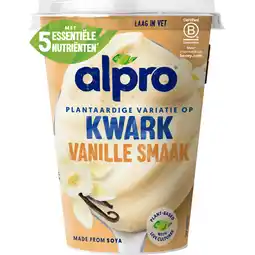 Albert Heijn Alpro Plantaardige variatie op kwark vanille aanbieding