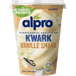 Albert Heijn Alpro Plantaardige variatie op kwark vanille aanbieding