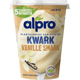 Albert Heijn Alpro Plantaardige variatie op kwark vanille aanbieding