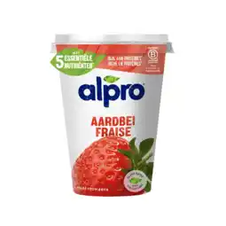 Albert Heijn Alpro Plantaardig variatie aardbei aanbieding