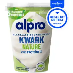 Albert Heijn Alpro Plantaardige kwark naturel aanbieding