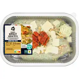 Albert Heijn AH Ovenschotel scharrel kip groene pesto aanbieding