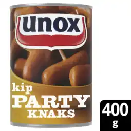 Albert Heijn Unox Kip party knaks aanbieding