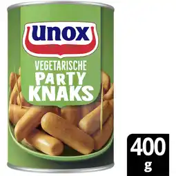 Albert Heijn Unox Vegetarische party knaks aanbieding