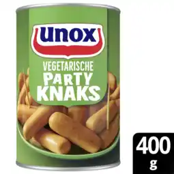 Albert Heijn Unox Vegetarische party knaks aanbieding