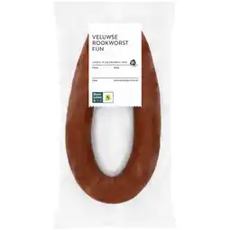 Albert Heijn AH Veluwse rookworst fijn aanbieding