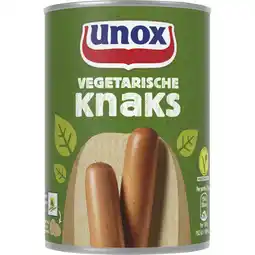 Albert Heijn Unox Vegetarische knaks aanbieding