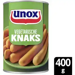 Albert Heijn Unox Vegetarische knaks aanbieding