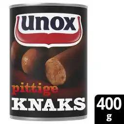 Albert Heijn Unox Pittige knaks aanbieding