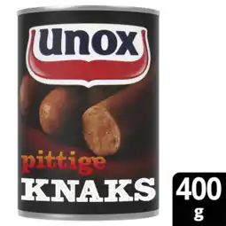 Albert Heijn Unox Pittige knaks aanbieding