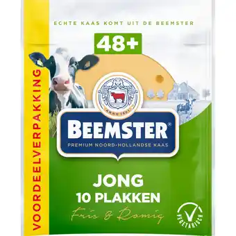 Albert Heijn Beemster Jong 48+ plakken voordeelverpakking aanbieding