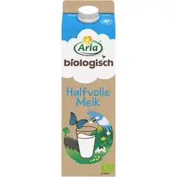 Albert Heijn Arla Biologisch halfvolle melk aanbieding