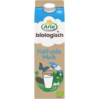 Albert Heijn Arla Biologisch halfvolle melk aanbieding