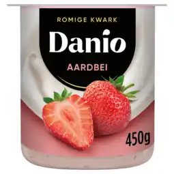 Albert Heijn Danio Romige kwark aardbei aanbieding