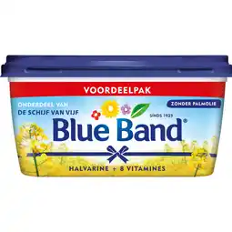 Albert Heijn Blue Band Halvarine palmolievrij voordeelpak aanbieding