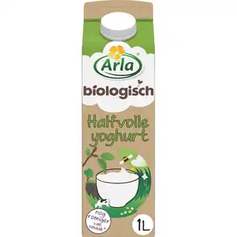 Albert Heijn Arla Biologisch halfvolle yoghurt aanbieding