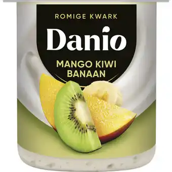 Albert Heijn Danio Romige kwark mango kiwi banaan aanbieding