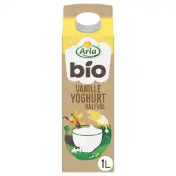 Albert Heijn Arla Biologisch vanille yoghurt halfvol aanbieding