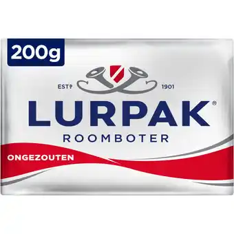 Albert Heijn Lurpak Roomboter ongezouten aanbieding