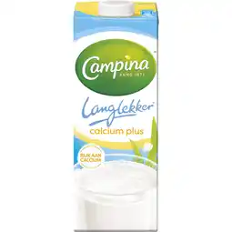 Albert Heijn Campina Langlekker halfvolle melk calcium plus aanbieding