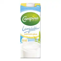 Albert Heijn Campina Langlekker halfvolle melk calcium plus aanbieding