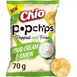 Albert Heijn Chio Popchips sour cream & onion aanbieding