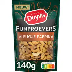 Albert Heijn Duyvis Fijnproevers paprika cashew & pecannoot aanbieding