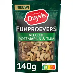 Albert Heijn Duyvis Fijnproevers vleugje rozemarijn & tijm aanbieding