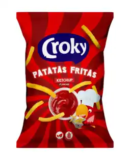 Albert Heijn Croky Patatas fritas ketchup aanbieding