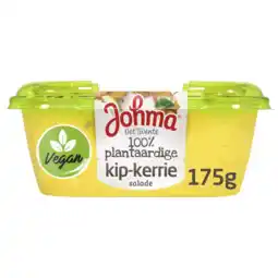 Albert Heijn Johma 100% plantaardige kip-kerriesalade aanbieding