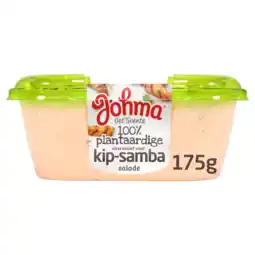 Albert Heijn Johma 100% plantaardige kip-sambasalade aanbieding