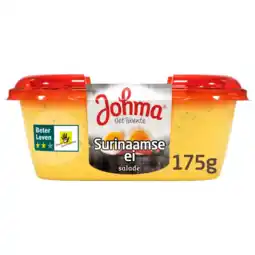 Albert Heijn Johma Surinaamse ei salade aanbieding