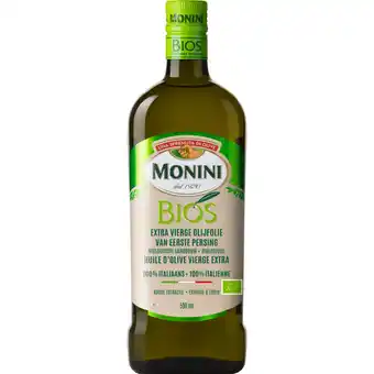 Albert Heijn Monini Bios organic extra virgin olive oil aanbieding
