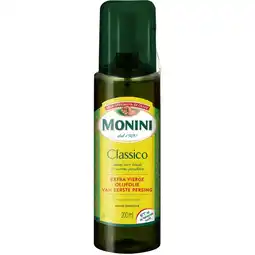 Albert Heijn Monini Classico extra vierge olijfolie spray aanbieding