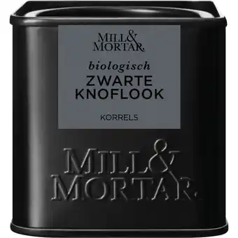 Albert Heijn Mill & Mortar Zwarte knoflook korrels aanbieding