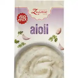 Albert Heijn Van Wijngaarden's Zaanse aioli dipmix aanbieding