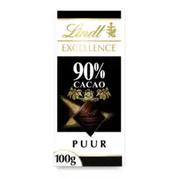 Albert Heijn Lindt Excellence 90% pure chocolade aanbieding