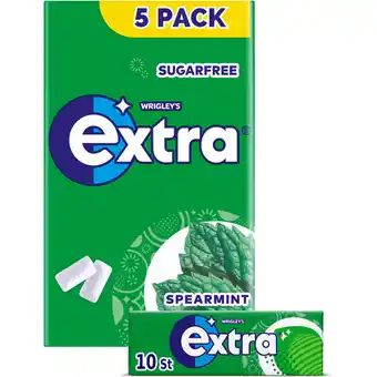 Albert Heijn Extra Spearmint 5-pack aanbieding