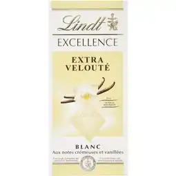 Albert Heijn Lindt Excellence vanille witte chocolade aanbieding